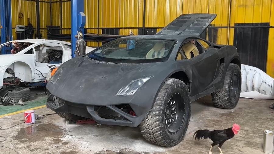 Oficina faz Lamborghini Gallardo off-road - Reprodução