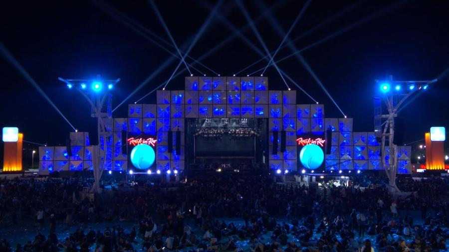 Dream Theater toca para campo "vazio" no Rock in Rio 2022 - Reprodução / Multishow