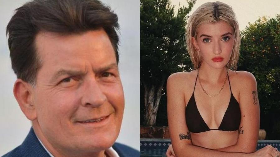 Charlie Sheen apoia a escolha da filha, mas não esconde preocupação