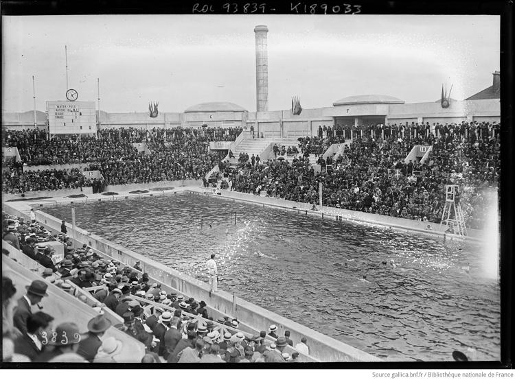 Piscina Georges-Vallerey, em 1924