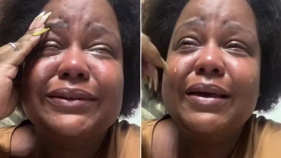 MC Carol chora em desabafo MC Carol chora em desabafo