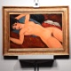 Uma tela de Amedeo Modigliani, "Nu couché" - Timothy A. Clary /AFP PHOTO