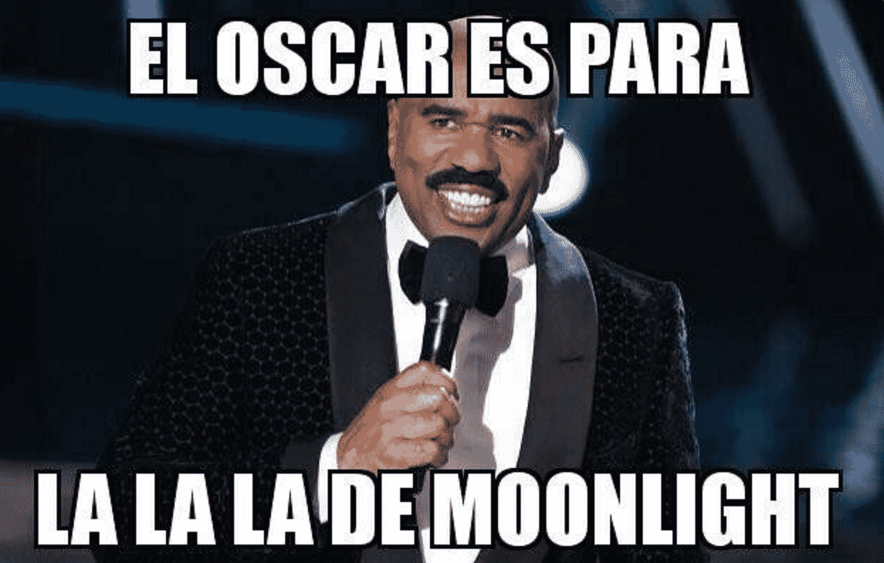 Apresentador Erra Anncio La La Land E Moonlight Polarizam O