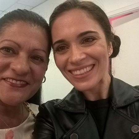 Ana Guasque e Luci Pereira nos bastidores de "A Força do Querer" - Divulgação - Divulgação