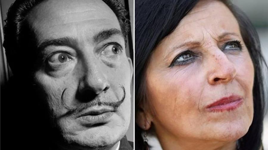 Maria Pilar Abel Martínez, que dizia ser filha do artista catalão Salvador Dalí - AFP/EPA