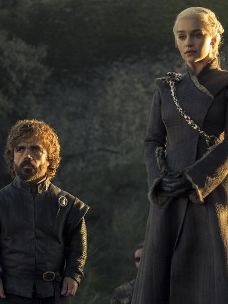 Tyrion Lannister e Daenerys Targaryen em cena do quinto episódio da 7ª temporada de "Game of Thrones" - Divulgação