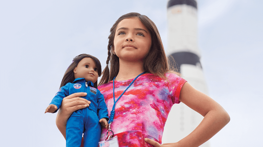 A boneca-astronauta Luciana Vega - Divulgação/American Doll
