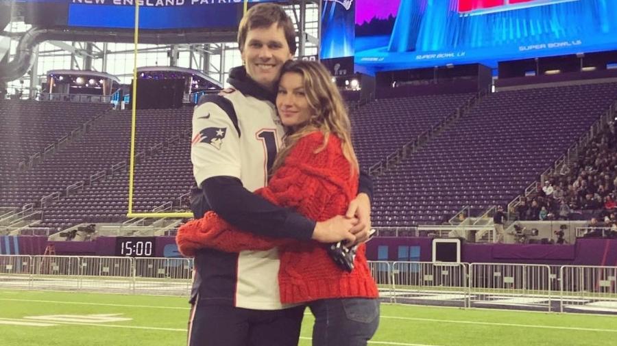 Gisele Bündchen apoia o marido, Tom Brady, na véspera do Super Bowl - Reprodução/Instagram/gisele