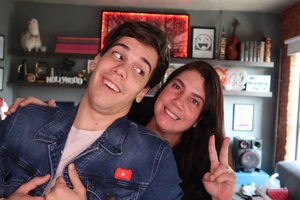  MrPoladoful e  Adriana Dantas - Arquivo pessoal - Arquivo pessoal