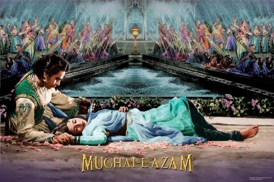 Cena de "Mughal-E-Azam" (1960) - Divulgação