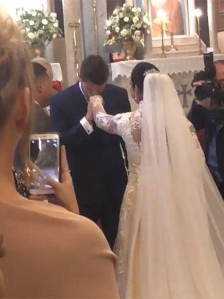 A ex-BBB Talita Araújo compartilha fotos do casamento de Amanda Djehdian e Mateus Hoffmann - Reprodução/Instagram/Talita Araújo