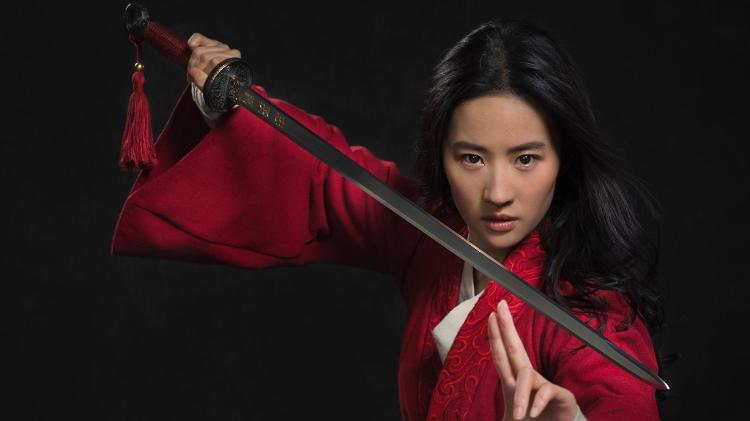 Liu Yifei como heroína de "Mulan" - Divulgação/Walt Disney - Divulgação/Walt Disney