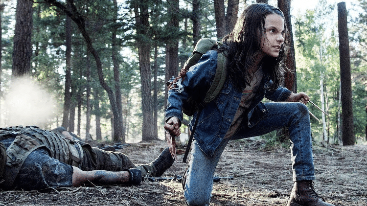 X-23 em cena de "Logan" - Reprodução - Reprodução