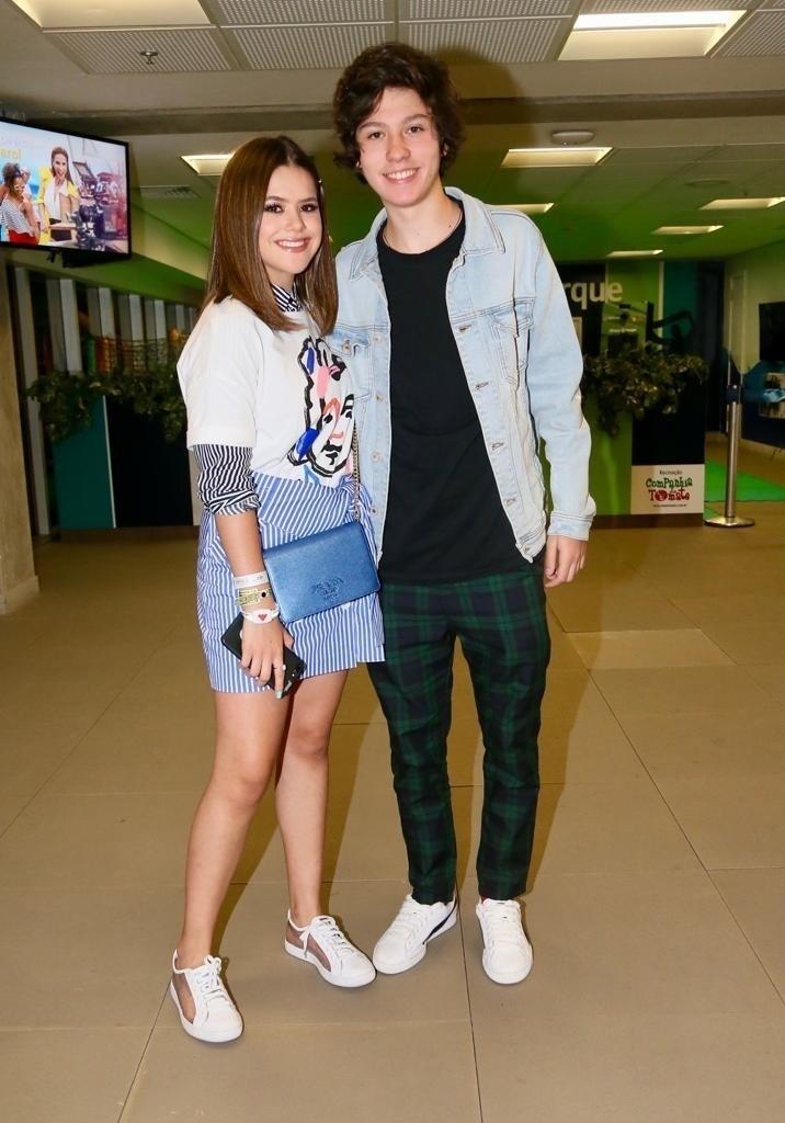 Maisa foi ao show de Ivete acompanhada do namorado, Nicholas Arashiro - Manuela Scarpa/Brazil News