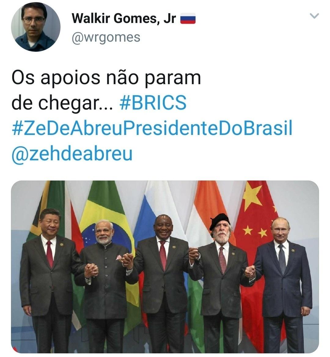 Vem de 'Zap'! Envie seu meme para o BOL: (11) 97335-6855 - Reprodução/Twitter