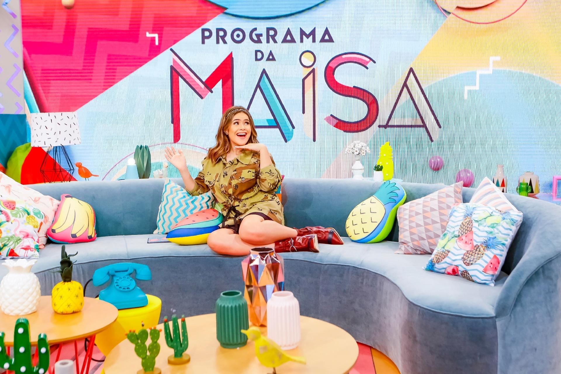 Maisa Silva apresenta a estreia do "Programa da Maisa", no SBT - Gabriel Cardoso/SBT