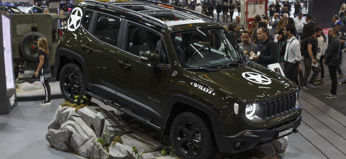 Jeep Renegade Willys foi "showcar" da marca no último Salão do Automóvel de São Paulo - Rubens Cavallari/Folhapress