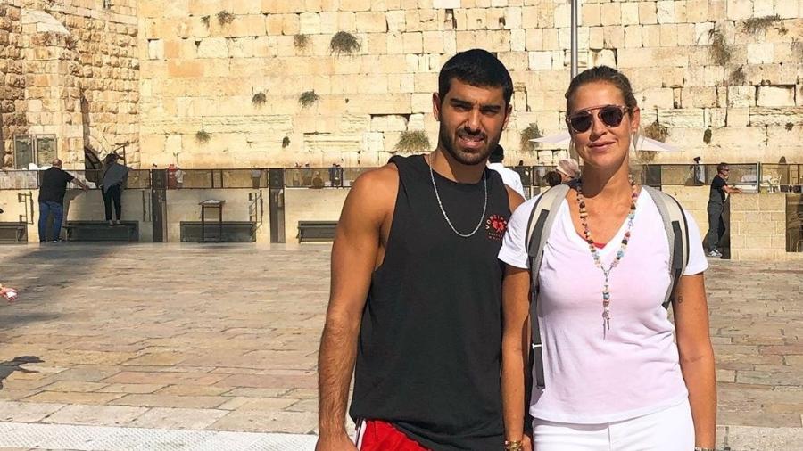 Luana Piovani ao lado de Ofek Malka em Israel - Reprodução/Instagram