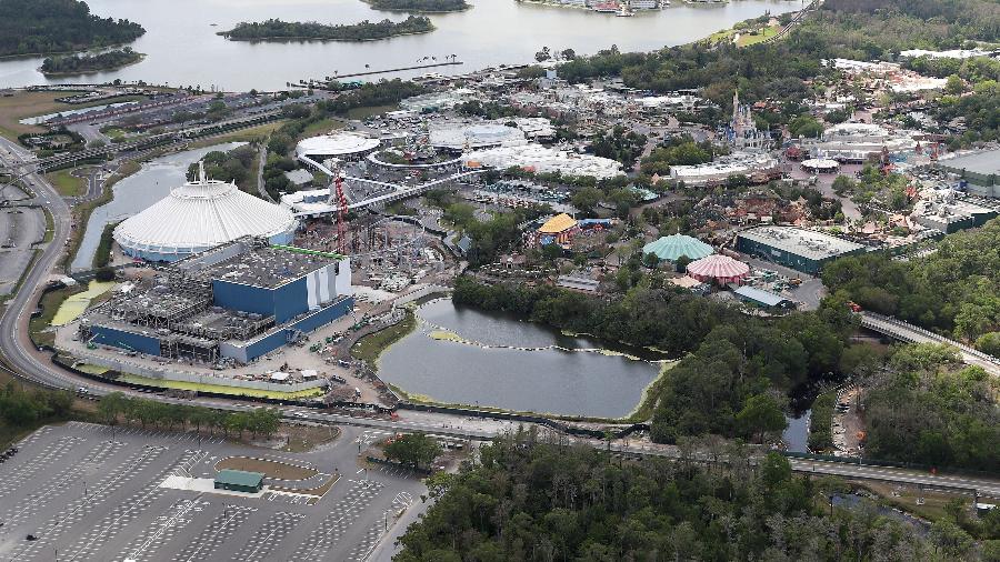 Parque da Disney fechado em Orlando - Alex Menendez/Getty Images
