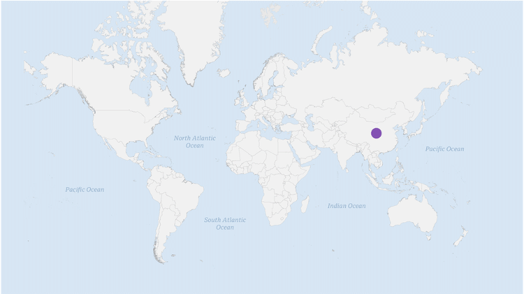 Mapa do surto de coronavírus - Nextstrain - Nextstrain