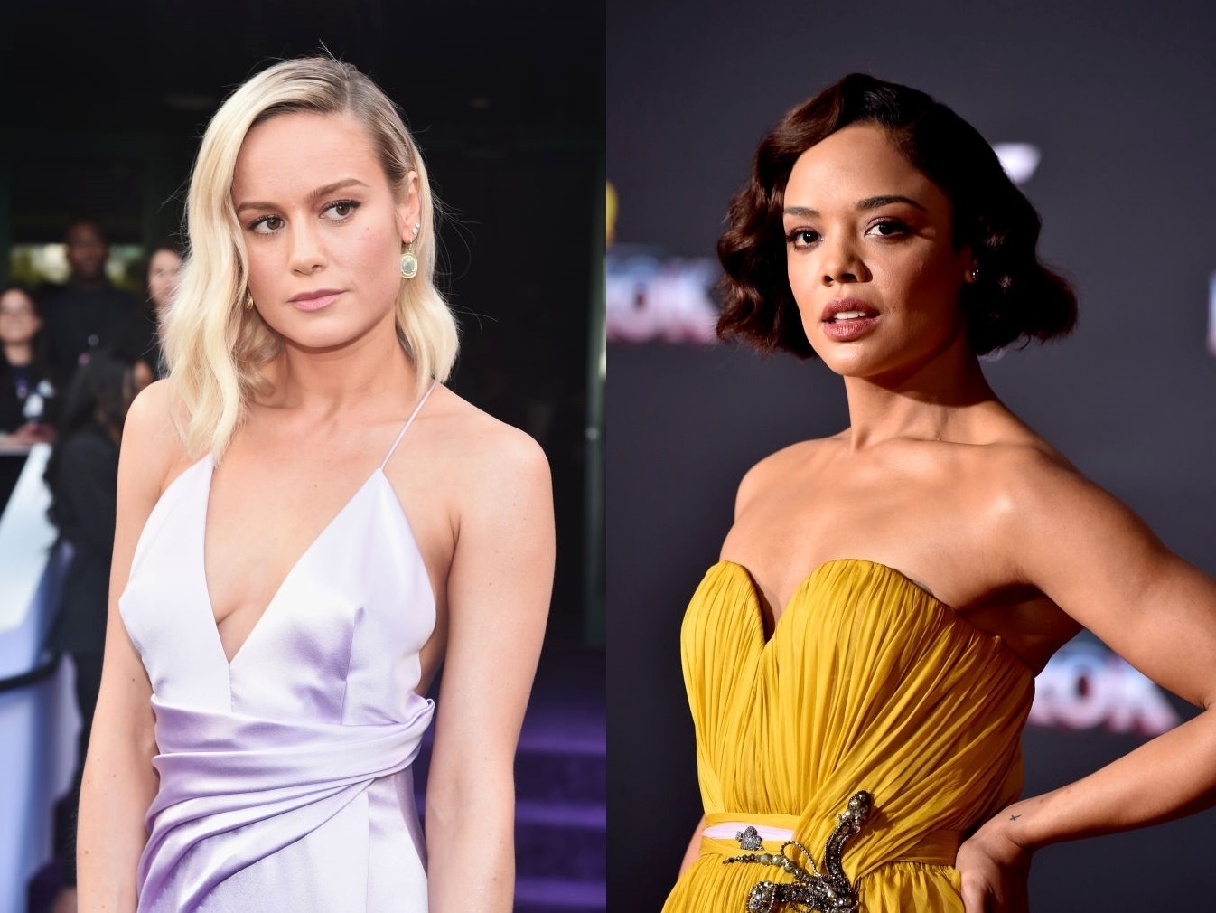 Brie Larson diz que está preparando projeto com Tessa Thompson - 02/03/2021  - UOL Splash