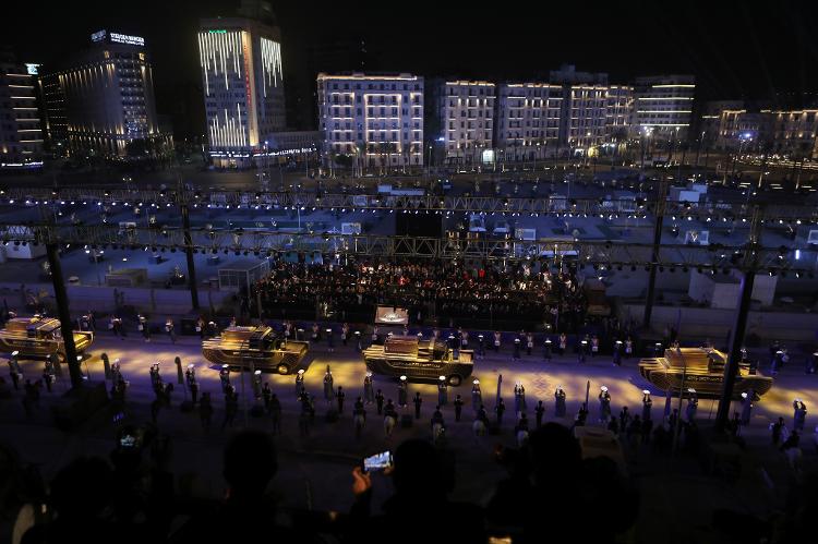 Egito transfere múmias a novo museu em desfile majestoso - Gehad Hamdy/picture alliance via Getty Images - Gehad Hamdy/picture alliance via Getty Images