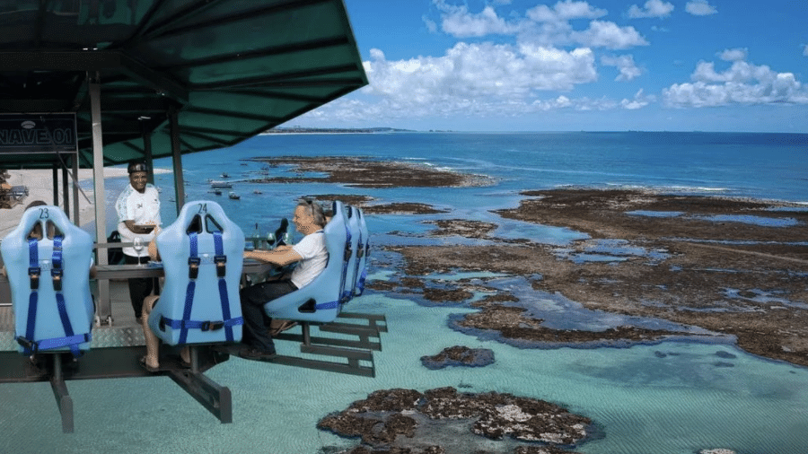 Restaurante Nave01, em Porto de Galinhas - Reprodução/Instagram