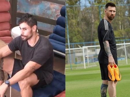 CARA DE SAPATO AVISOU SOBRE MESSI 