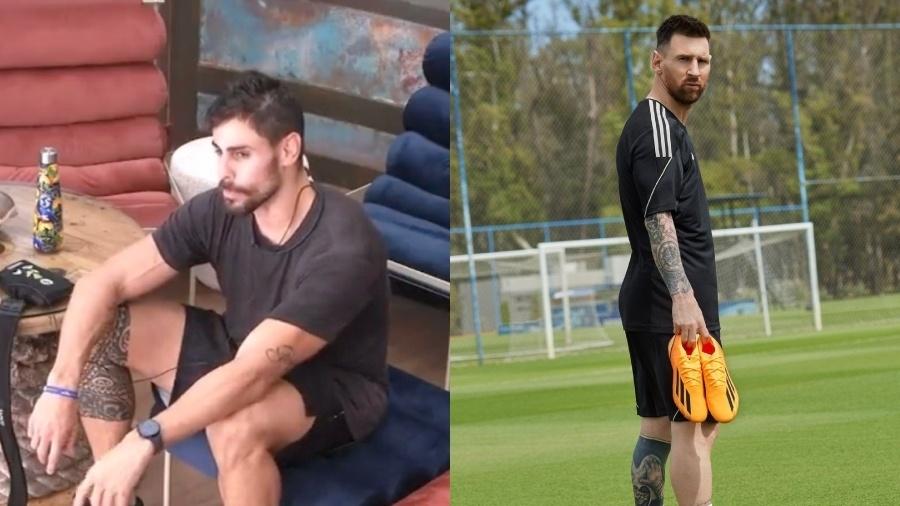 Cara de Sapato cravou a chegada de Messi no time norte-americano - Reprodução/Globoplay/Instagram