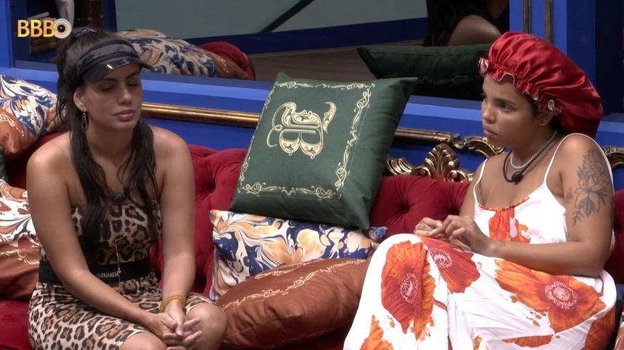 BBB 24: Fernanda diz que não deve falar de jogo com brother