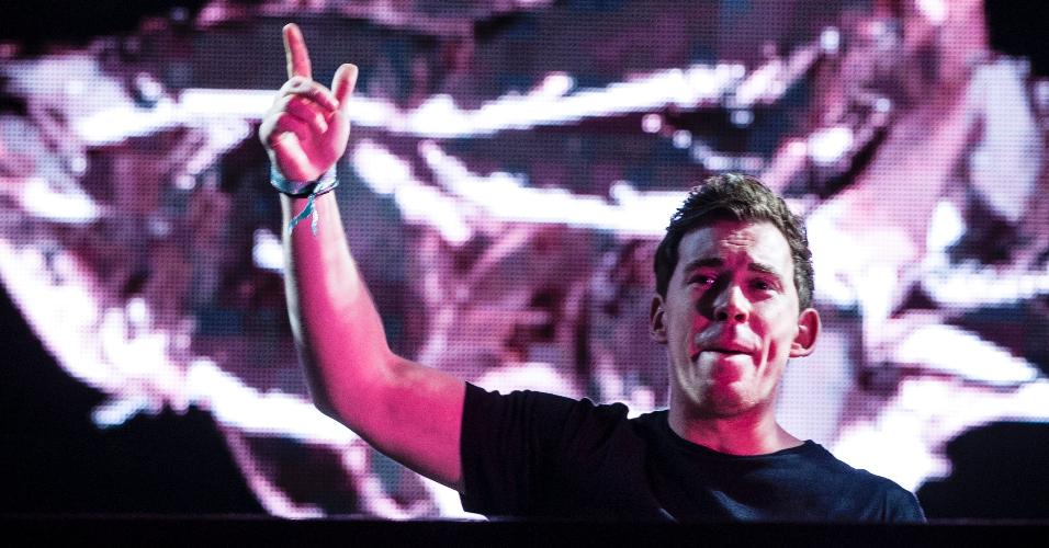 Robbert van de Corput, verdadeiro nome do DJ e produtor Hardwell, vem ao Brasil para o Tomorrowland 2024