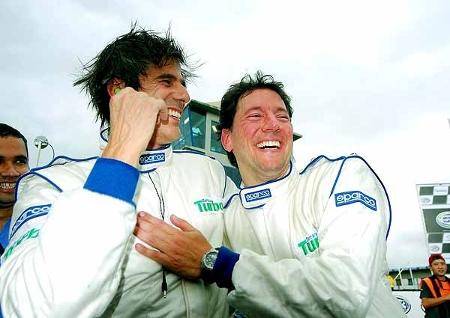 Walter Salles e Ricardo Rosset foram vice-campeões do GT Brasil de 2008 Walter Salles e Ricardo Rosset foram vice-campeões do GT Brasil de 2008