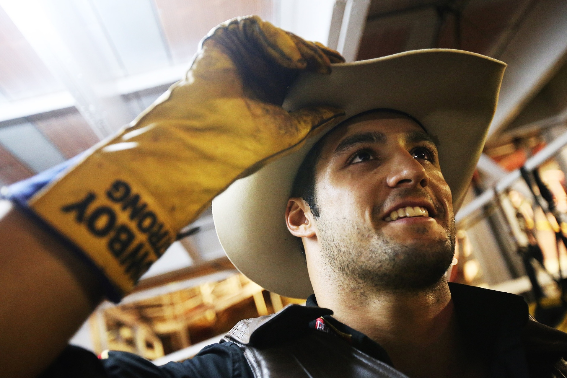 20.ago.2015 - O peão disse que frequenta também a academia para manter a boa forma - Reinaldo Canato/UOL