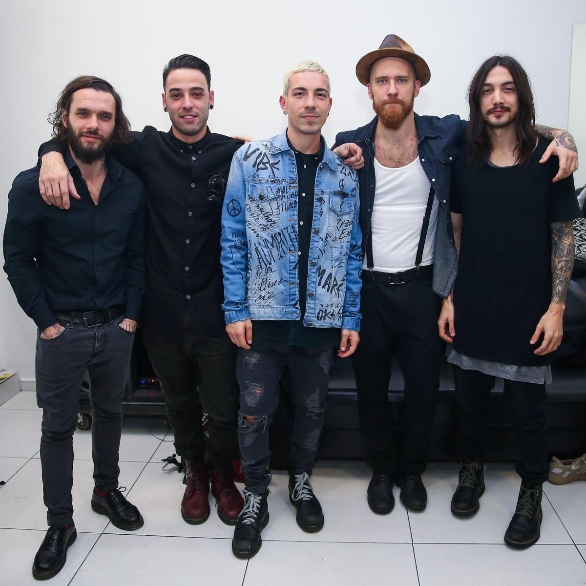 Banda NX Zero se reúne para gravação do DVD "Norte" no Audio Club, em São Paulo - Manuela Scarpa e Marcos Ribas/Brazil News