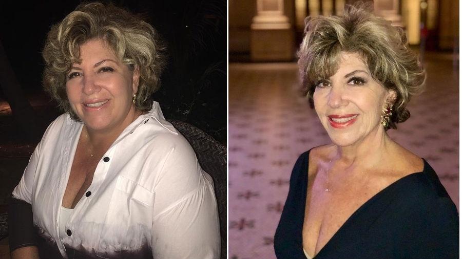 Silvia Poppovic antes e depois de fazer a cirurgia de redução do estômago - Reprodução/Instagram