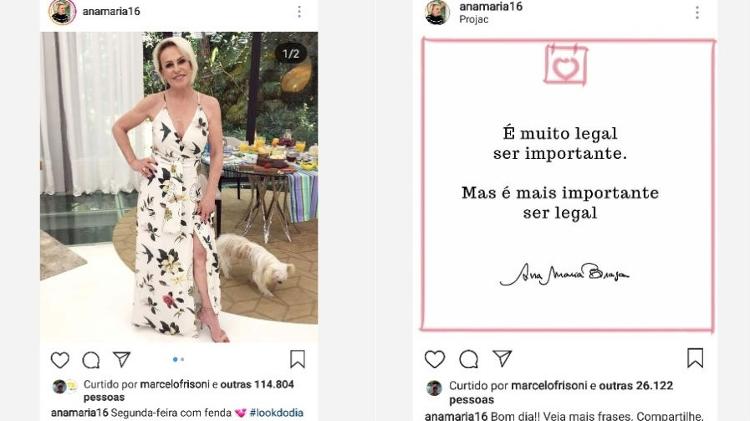 Marcelo também curtiu uma foto de "look do dia" em abril de 2018 e um pensamento postado por ela em dezembro - Reprodução/Instagram - Reprodução/Instagram