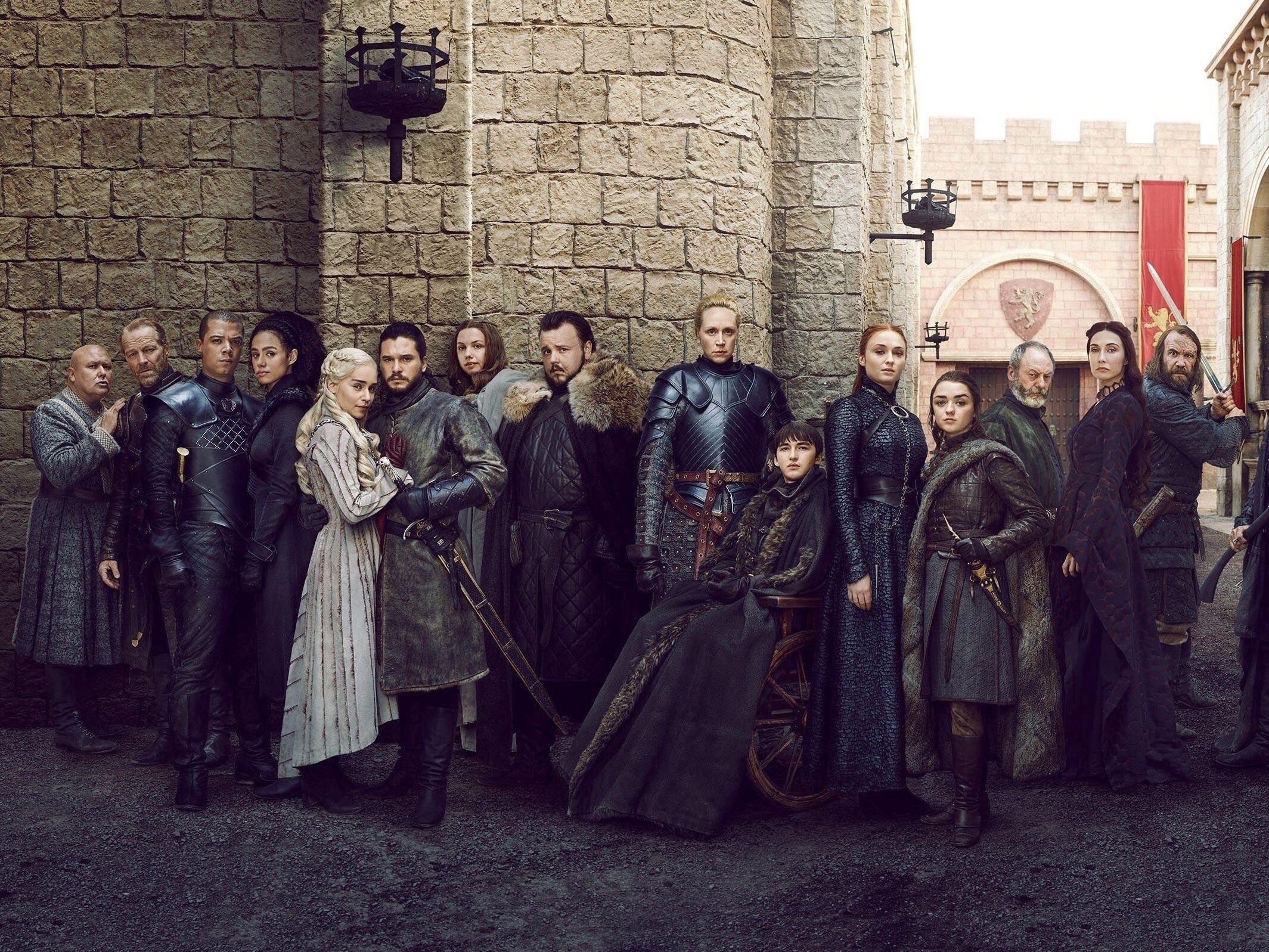 Game of Thrones  Elenco reunido em fotos incríveis da última temporada