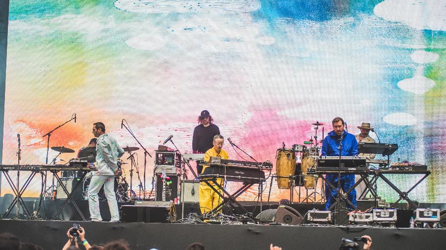 Britânicos do Hot Chip se apresentaram no Popload Festival em 2019