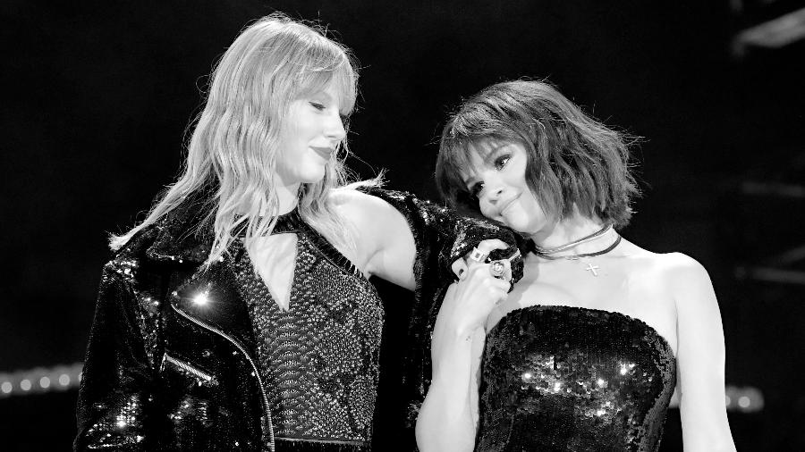 19.05.2019 - Selena Gomez participa de show de Taylor Swift em Pasadena (EUA) - Getty Images