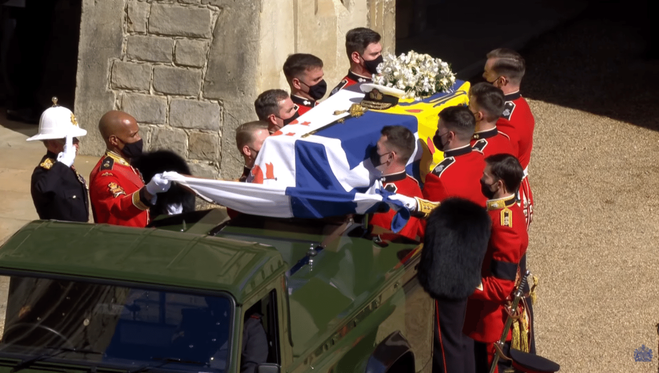 Funeral do príncipe Philip no Castelo de Windsor - Reprodução / Youtube
