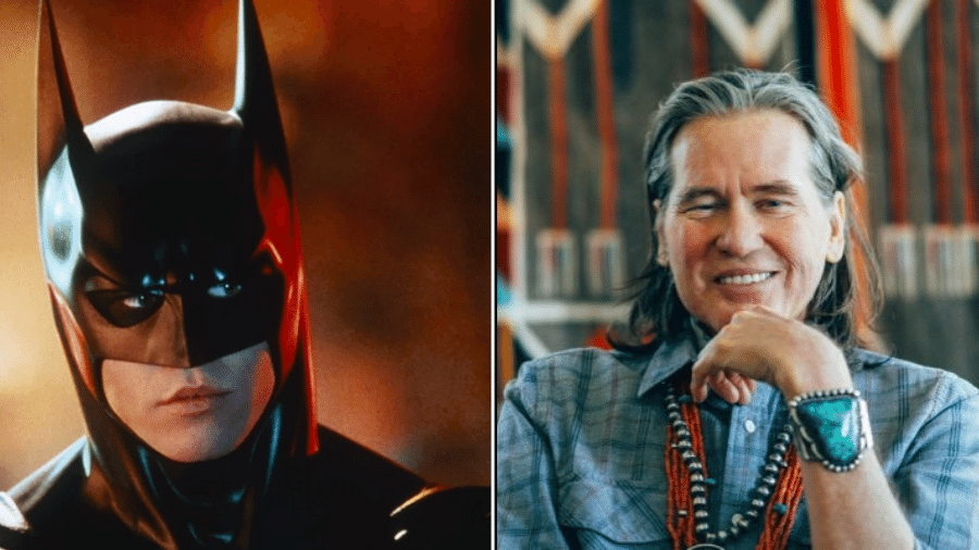 Val Kimer deu vida ao Batman em "Batman Forever" (1995) - Reprodução