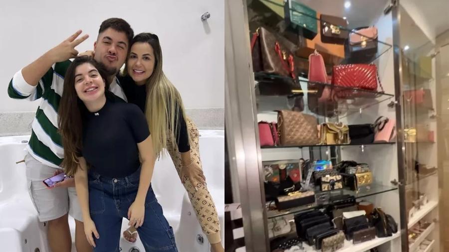 Gkay e Álvaro conhecem closet de Deolane e mostram relógio de R$ 79 mil - Reprodução/Instagram