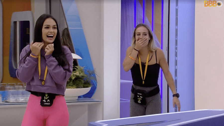 BBB 23: Bruna Griphao e Larissa estreiam o Quarto do Líder - Reprodução/Globoplay