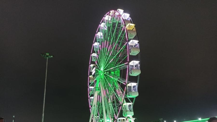Roda-gigante do Lollapalooza tem filas de até duas horas - Weslley Neto / UOL