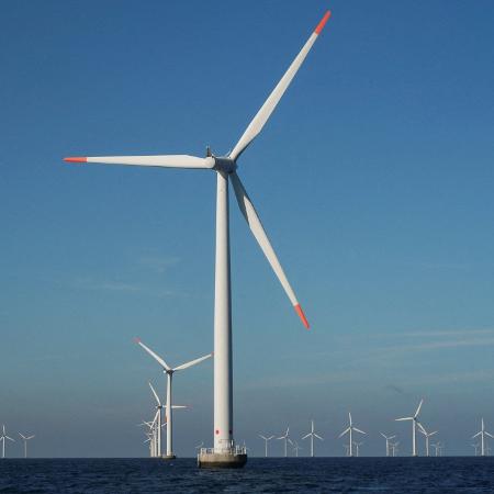 Turbinas eólicas offshore na Dinamarca