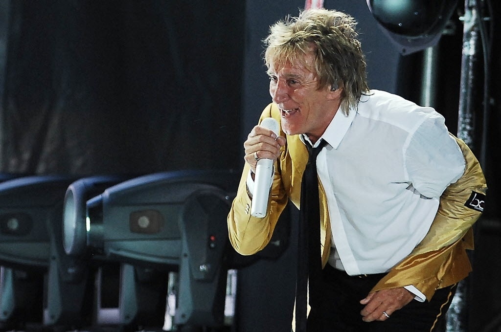 19.set.2015 - Rod Stewart faz show na arena Allianz Parque, em São Paulo - Reinaldo Canato/UOL