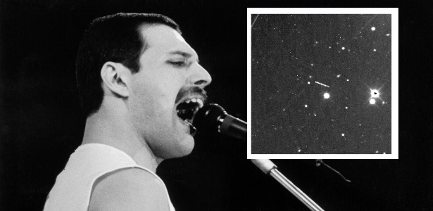 Freddie Mercury batizou asteroide descoberto no ano de sua morte - Divulgação