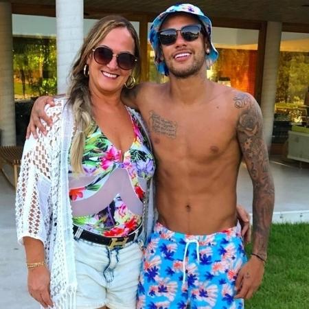 Neymar e sua mãe, Nadine Gonçalves  - Reprodução/Instagram/Neymarjr