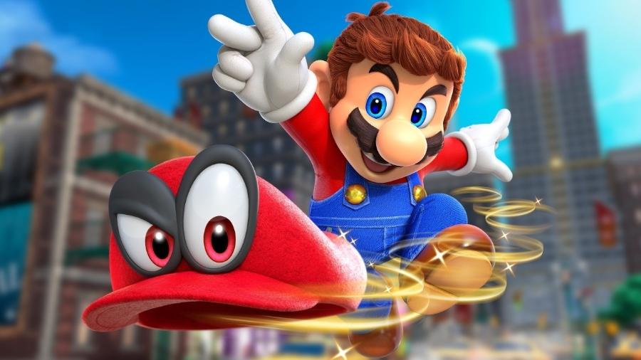 Anúncios como "Super Mario Odyssey" fizeram a Nintendo ser bastante comentada nas redes sociais durante a E3 - Divulgação