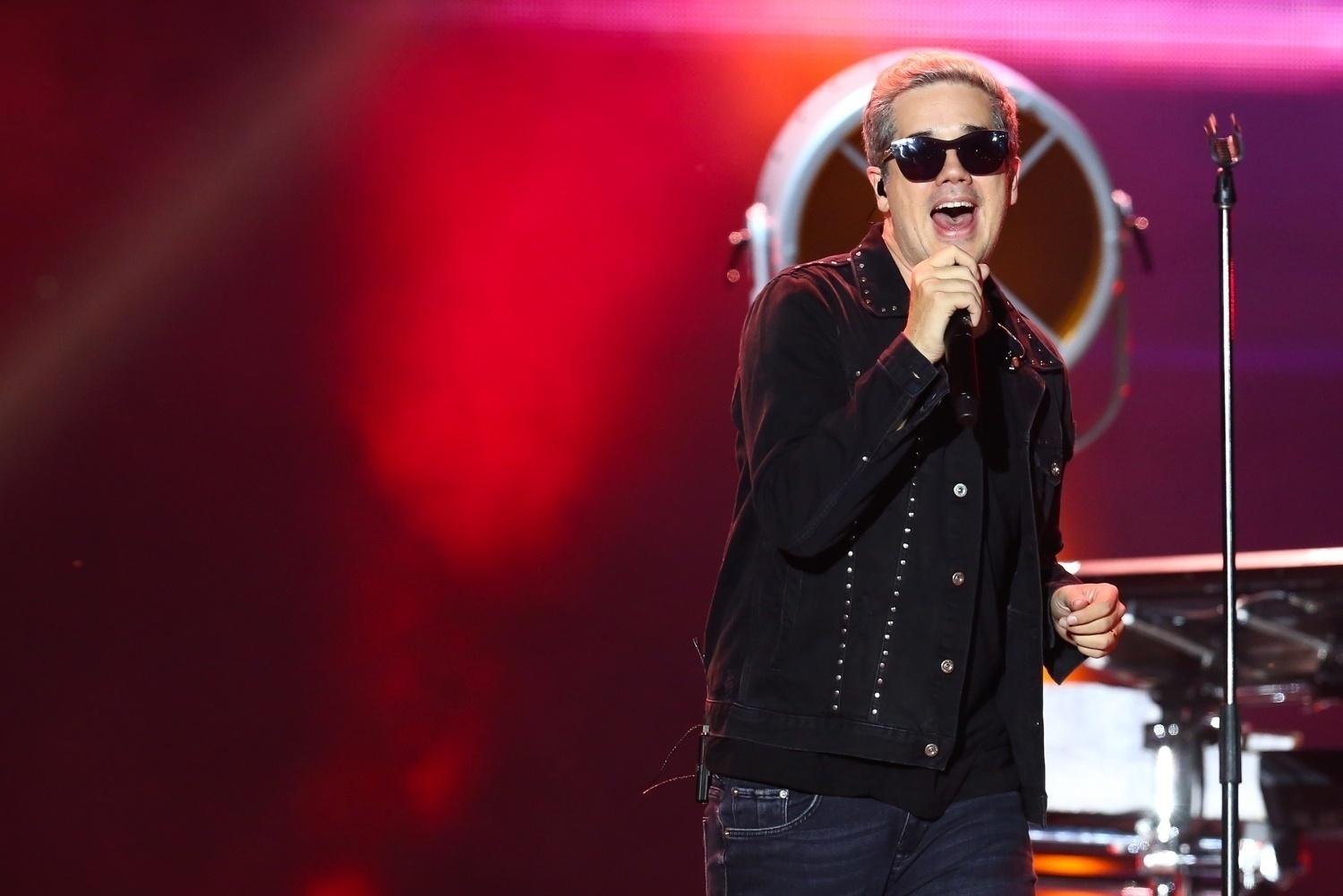 Rogério Flausino no show do Jota Quest no Rock in Rio - Roberto Filho/Brazil News